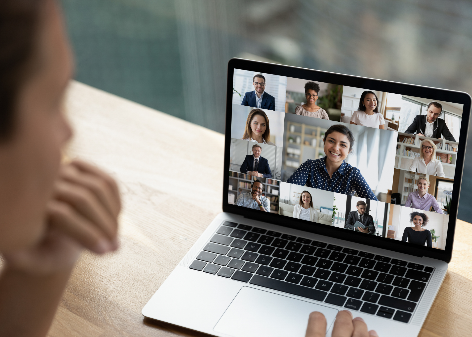 Woman participating in Managing Perfectionism group on Zoom